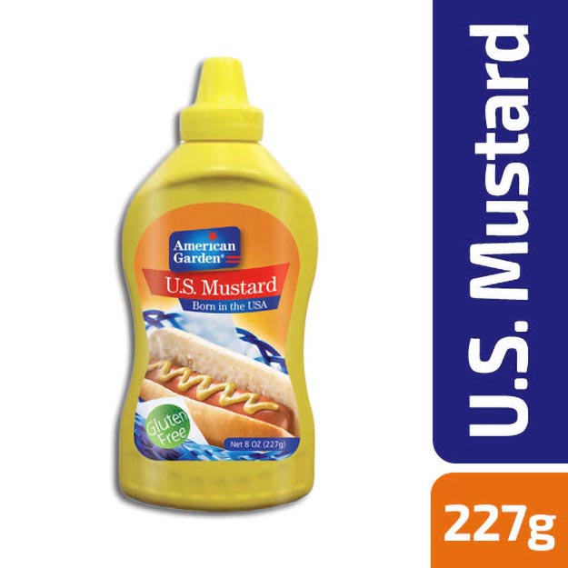 American Garden <small>American Garden U.S Mustard Sauce 227g</small>